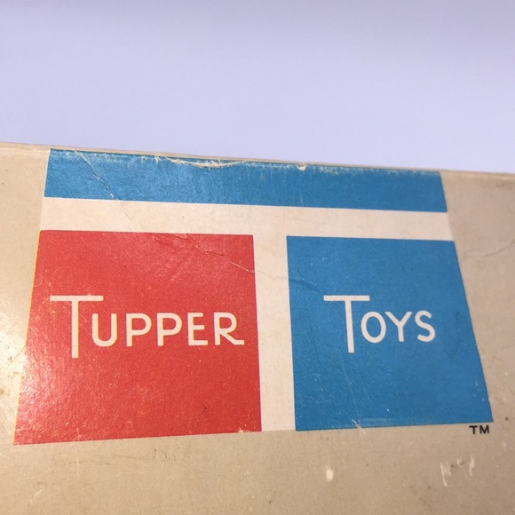 Tupper Toys Build-O-Fun Building Set 101 Tupperware Vintage 1965 - Picture 5 of 13